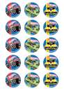 Hot Wheels Edible Cupcake Images